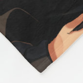 HARRY POTTER™ Hermione & Ron HOGWARTS™ Anime-Szene Fleecedecke (Ecke)