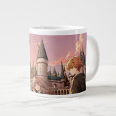 HARRY POTTER™ Hermione & Ron HOGWARTS™ Anime Szene Jumbo-Tasse (Vorderseite Rechts)