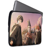 HARRY POTTER™ Hermione & Ron HOGWARTS™ Anime-Szene Laptopschutzhülle (Vorne Rechts)