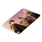 HARRY POTTER™ Hermione & Ron HOGWARTS™ Anime-Szene Magnet (Linke Seite)