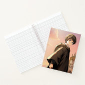 HARRY POTTER™ Hermione & Ron HOGWARTS™ Anime-Szene Notizblock (Innenseite)