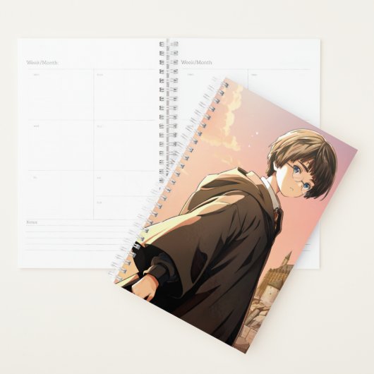 HARRY POTTER™ Hermione & Ron HOGWARTS™ Anime-Szene Planer (Anzeige)