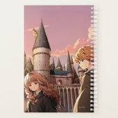 HARRY POTTER™ Hermione & Ron HOGWARTS™ Anime-Szene Planer (Rückseite)