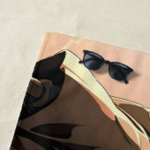 HARRY POTTER™ Hermione & Ron HOGWARTS™ Anime-Szene Strandtuch (Beispiel)