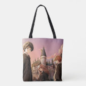 HARRY POTTER™ Hermione & Ron HOGWARTS™ Anime-Szene Tasche (Rückseite)