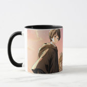 HARRY POTTER™ Hermione & Ron HOGWARTS™ Anime-Szene Tasse (Links)