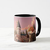 HARRY POTTER™ Hermione & Ron HOGWARTS™ Anime-Szene Tasse (VorderseiteRechts)