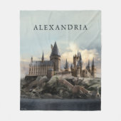 Harry Potter | Hochzeit Hogwarts Schloss Junggesel Fleecedecke (Vorderseite)