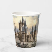 Harry Potter | Hochzeitsschmaus im Hogwarts-Schlos Pappbecher (Rückseite)