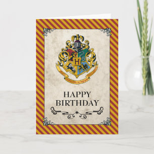 Harry Potter   Hogwarts Alles Gute zum Geburtstag Karte