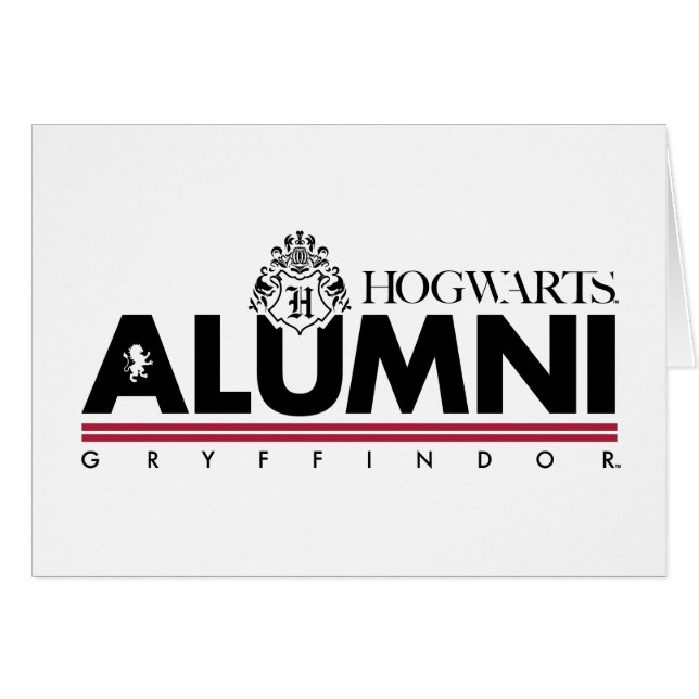 Harry Potter HOGWARTS | Alumni GRYFFINDOR™ (Vorderseite (Horizontal))