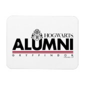 Harry Potter HOGWARTS | Alumni GRYFFINDOR™ Magnet (Horizontal)