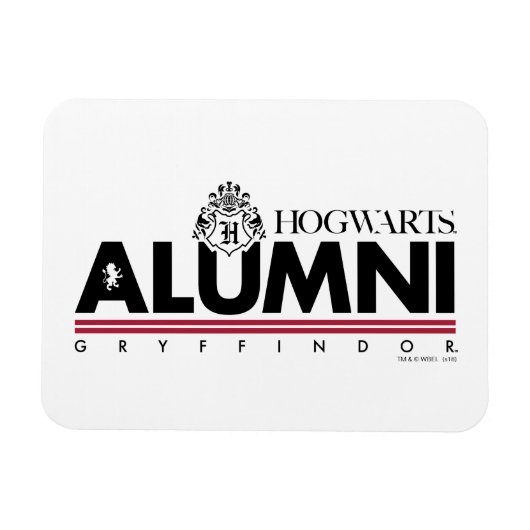 Harry Potter HOGWARTS | Alumni GRYFFINDOR™ Magnet (Horizontal)