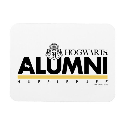 Harry Potter | HOGWARTS™ Alumni HUFFLEPUFF™ Magnet (Horizontal)