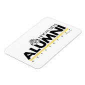 Harry Potter | HOGWARTS™ Alumni HUFFLEPUFF™ Magnet (Linke Seite)