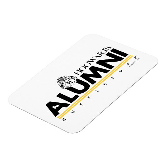 Harry Potter | HOGWARTS™ Alumni HUFFLEPUFF™ Magnet (Linke Seite)