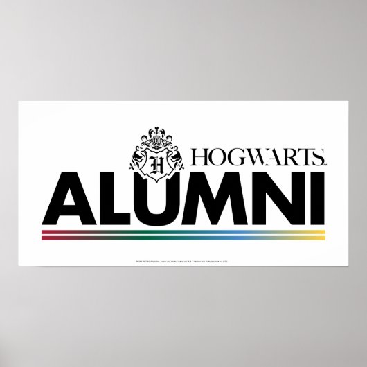 Harry Potter | HOGWARTS™ Alumni Poster (Vorne)