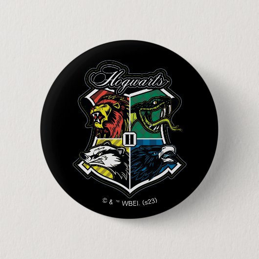 HARRY POTTER™ | HOGWARTS™ Athletisches Abzeichen Button (Vorderseite)