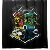 HARRY POTTER™ | HOGWARTS™ Athletisches Abzeichen Duschvorhang (Vorderseite)