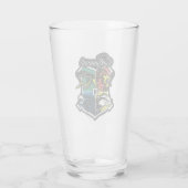 HARRY POTTER™ | HOGWARTS™ Athletisches Abzeichen Glas (Rückseite)