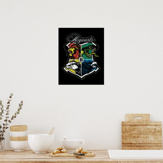 HARRY POTTER™ | HOGWARTS™ Athletisches Abzeichen Poster (Küche)