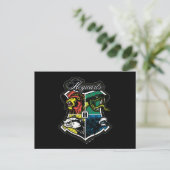 HARRY POTTER™ | HOGWARTS™ Athletisches Abzeichen Postkarte (Stehend Vorderseite)