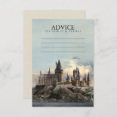 Harry Potter | Hogwarts Baby Advice Einladung (Vorne/Hinten)