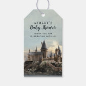 Harry Potter | Hogwarts Baby Dusche Danke Geschenkanhänger (Vorderseite)