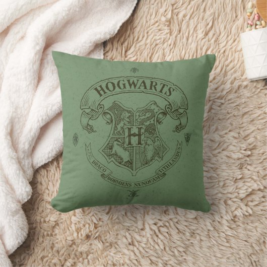 Harry Potter | Hogwarts Banner Crest Kissen (Decke)