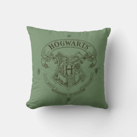 Harry Potter | Hogwarts Banner Crest Kissen (Vorderseite)