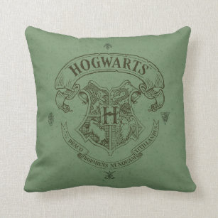 Harry Potter   Hogwarts Banner Crest Kissen