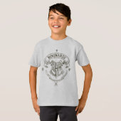 Harry Potter | Hogwarts Banner Crest T-Shirt (Vorne ganz)