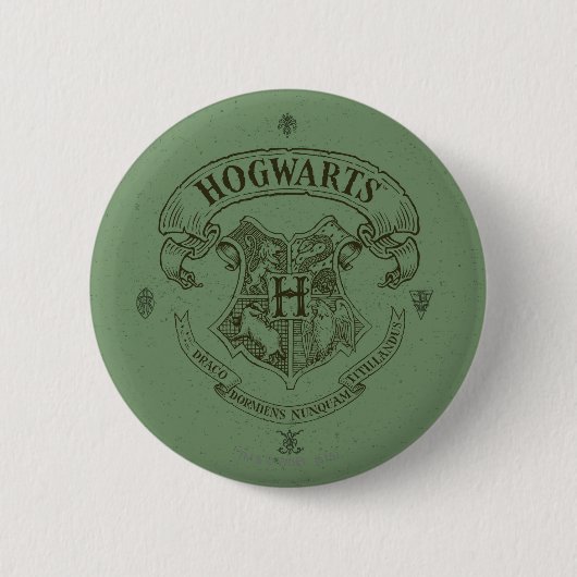 Harry Potter | Hogwarts Banner Wappen Button (Vorderseite)