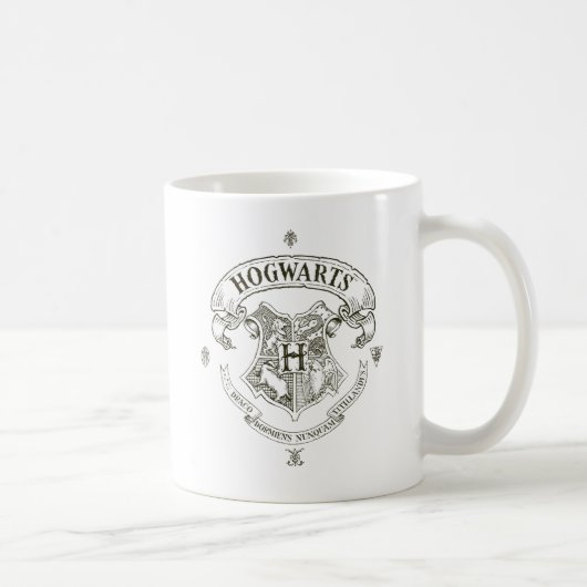 Harry Potter | Hogwarts Banner Wappen Kaffeetasse (Rechts)