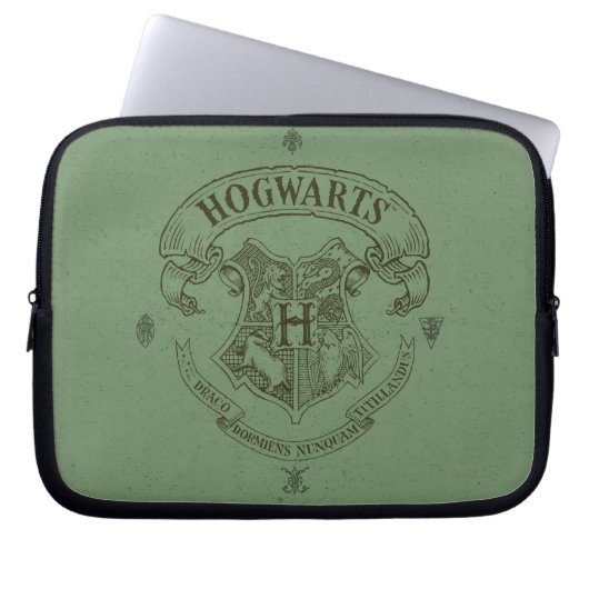 Harry Potter | Hogwarts Banner Wappen Laptopschutzhülle (Vorderseite)