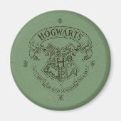 Harry Potter | Hogwarts Banner Wappen Magnet (Vorne)