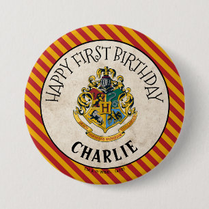 Harry Potter   Hogwarts Birthday Button