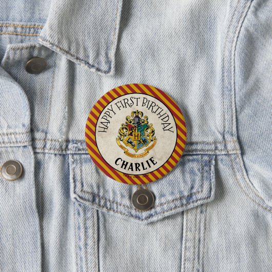 Harry Potter | Hogwarts Birthday Button (Beispiel)