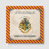 Harry Potter Hogwarts Birthday Cards & Gifts Sign Gästebuch (Vorderseite)