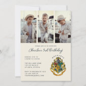 Harry Potter | Hogwarts Birthday Foto Einladung (Vorderseite)