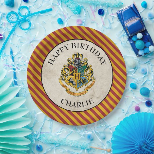 Harry Potter | Hogwarts Birthday Pappteller (Party)