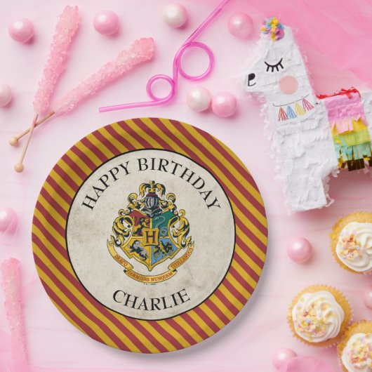 Harry Potter | Hogwarts Birthday Pappteller (Party)