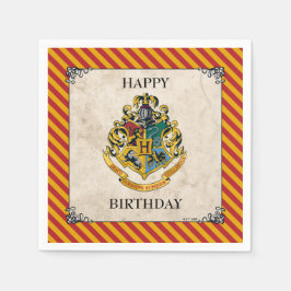 Harry Potter | Hogwarts Birthday Serviette