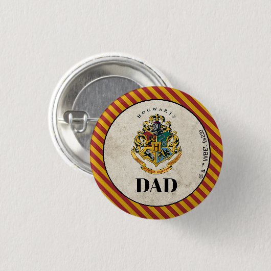 Harry Potter | Hogwarts Birthday Vater Button (Vorne & Hinten)