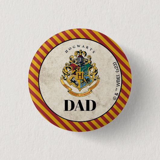 Harry Potter | Hogwarts Birthday Vater Button (Vorderseite)