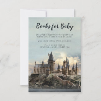Harry Potter | Hogwarts - Bücher für Baby Einladung