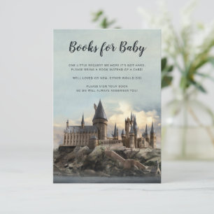 Harry Potter   Hogwarts - Bücher für Baby Einladung