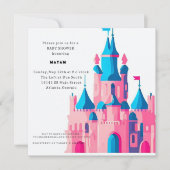 Harry Potter | Hogwarts Castle Baby Shower Einladung (Vorderseite)