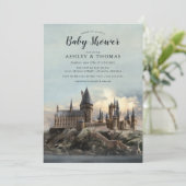 Harry Potter | Hogwarts Castle Baby Shower Einladung (Stehend Vorderseite)