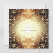 Harry Potter | Hogwarts Castle Baby Shower Einladung (Rückseite)